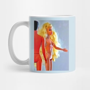 Barbie and Ken Cartoon Mug